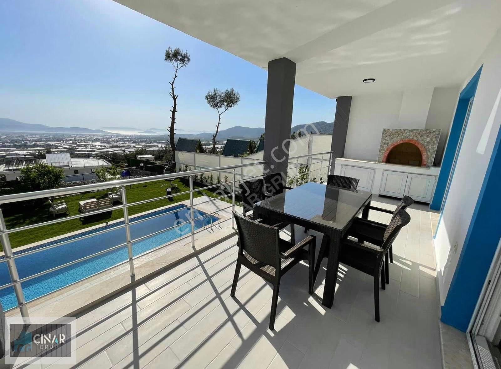 4+1 Deniz Ve Doğa Manzaralı Villa Aydan Aya Ödemeli - Görsel 16