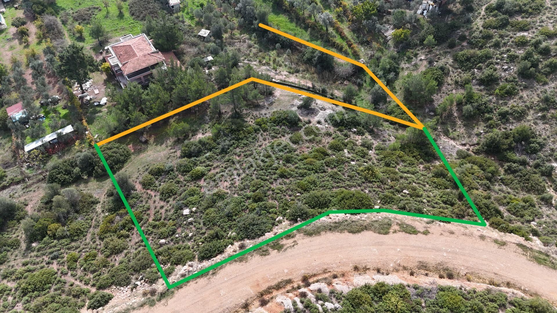 İzmir Menderes Yeniköyde 5685 M2 Tek Tapu Malikhane Ev Bahçe Bakımsız - Görsel 10