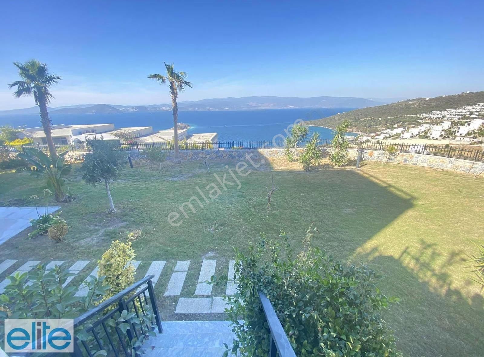 Muğla Bodrum Milas Boğaziçi Lüks Sitede Köşe Geniş Bahçe Dubleks - Görsel 5