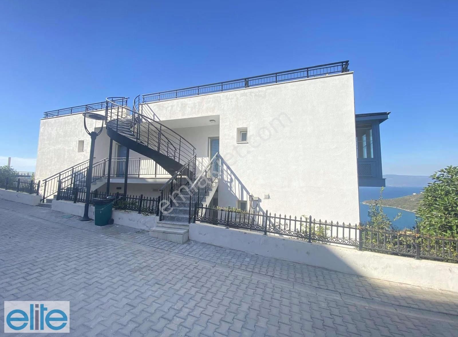 Muğla Bodrum Milas Boğaziçi Lüks Sitede Köşe Geniş Bahçe Dubleks - Görsel 11