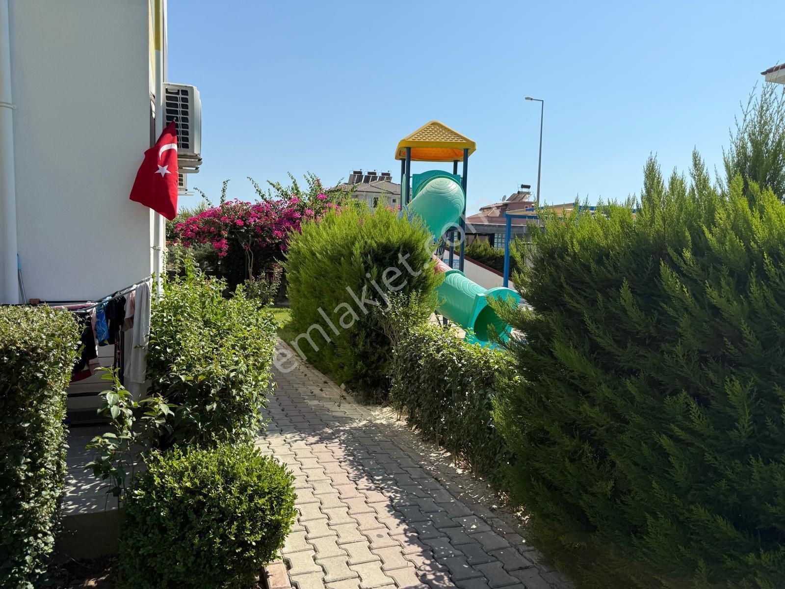 Piramit Papatya 1 Sitesinde, Klimalı, Eşyalı 2+1 Bahçe Katı Daire! - Görsel 31