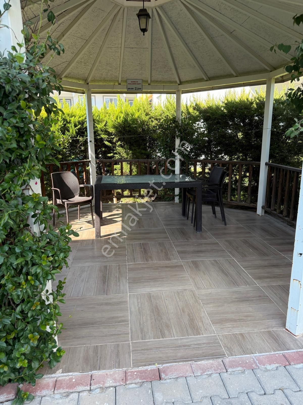 Piramit Papatya 1 Sitesinde, Klimalı, Eşyalı 2+1 Bahçe Katı Daire! - Görsel 33