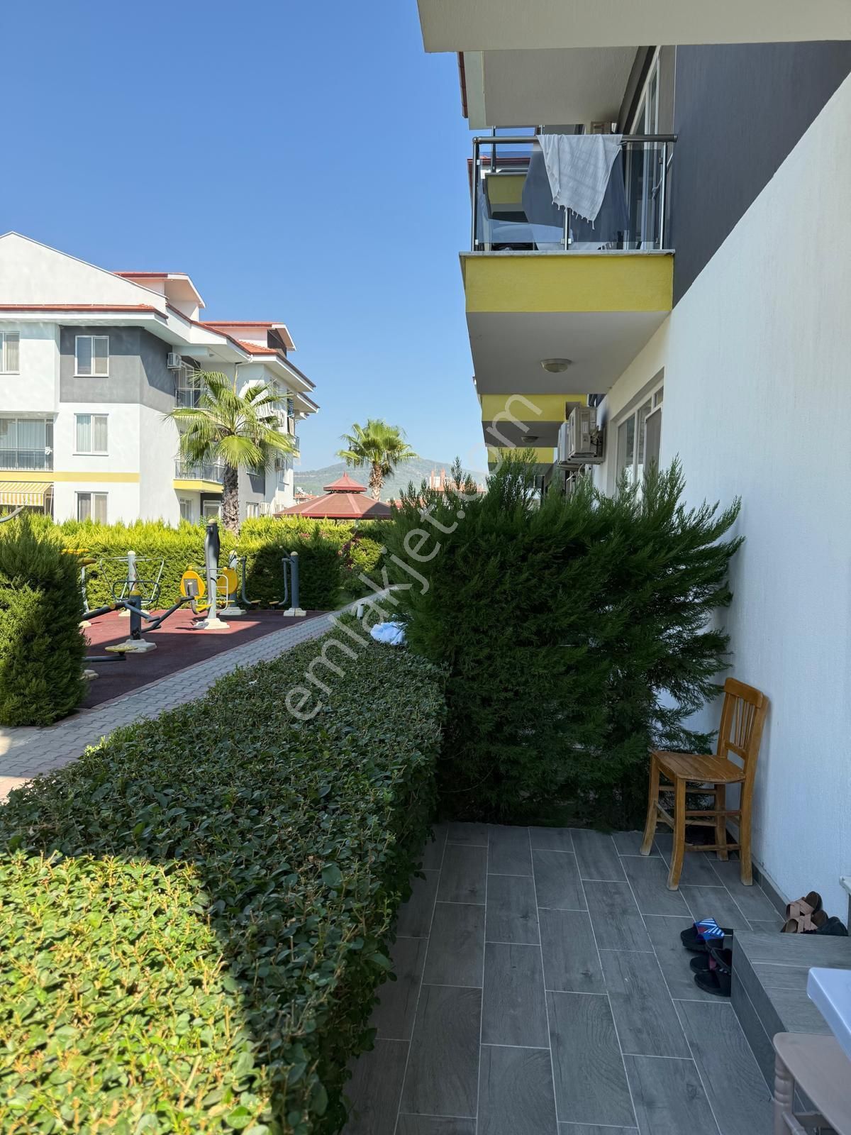 Piramit Papatya 1 Sitesinde, Klimalı, Eşyalı 2+1 Bahçe Katı Daire! - Görsel 25