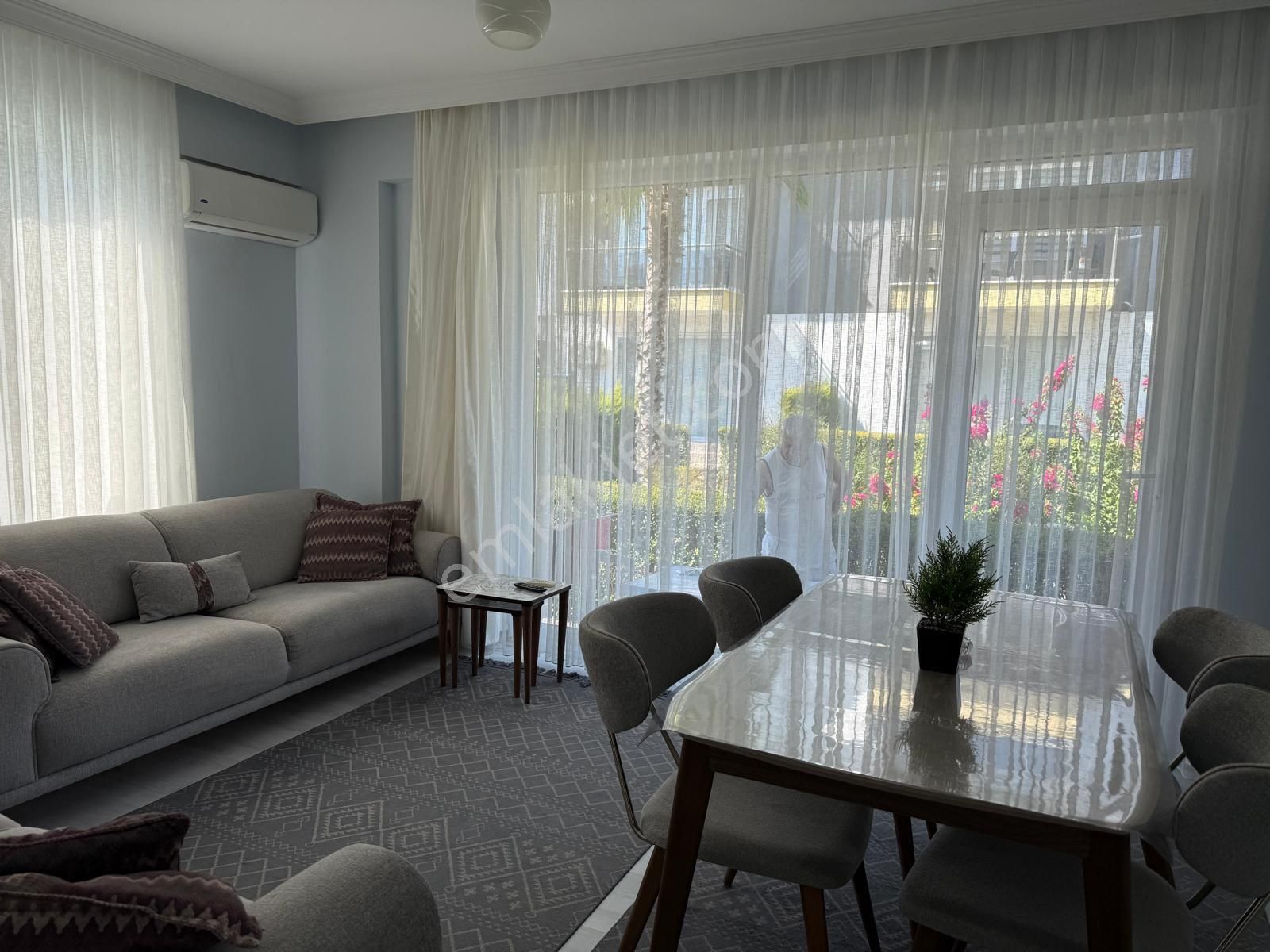 Piramit Papatya 1 Sitesinde, Klimalı, Eşyalı 2+1 Bahçe Katı Daire! - Görsel 21