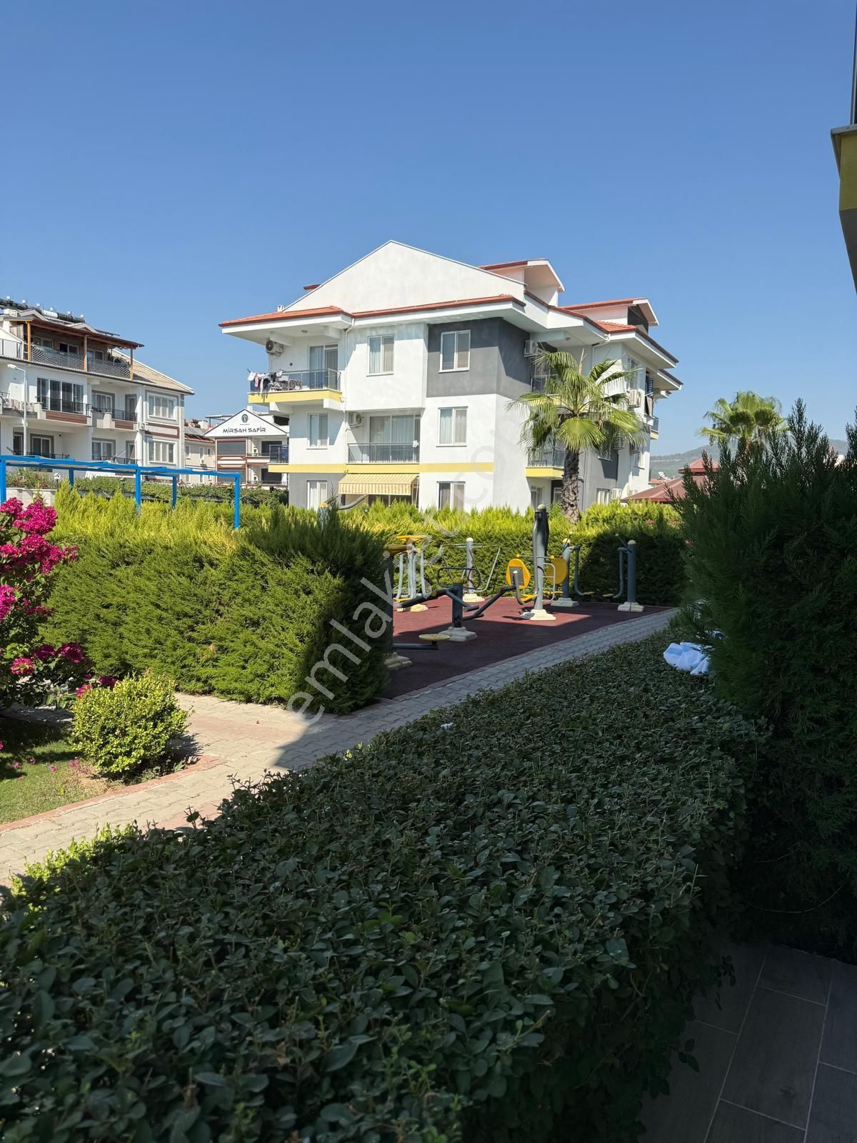 Piramit Papatya 1 Sitesinde, Klimalı, Eşyalı 2+1 Bahçe Katı Daire! - Görsel 29