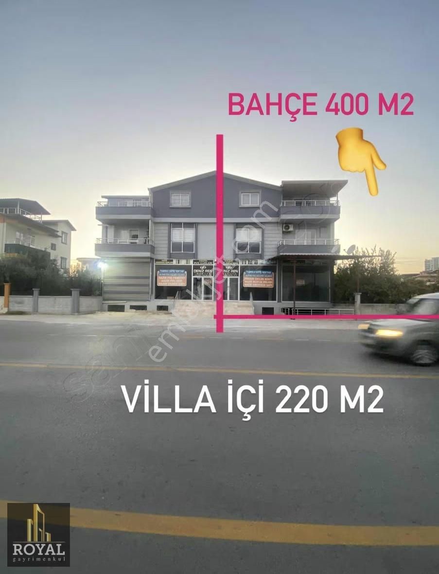 Satılık Ana Yol Üstü Bahçeli Villa