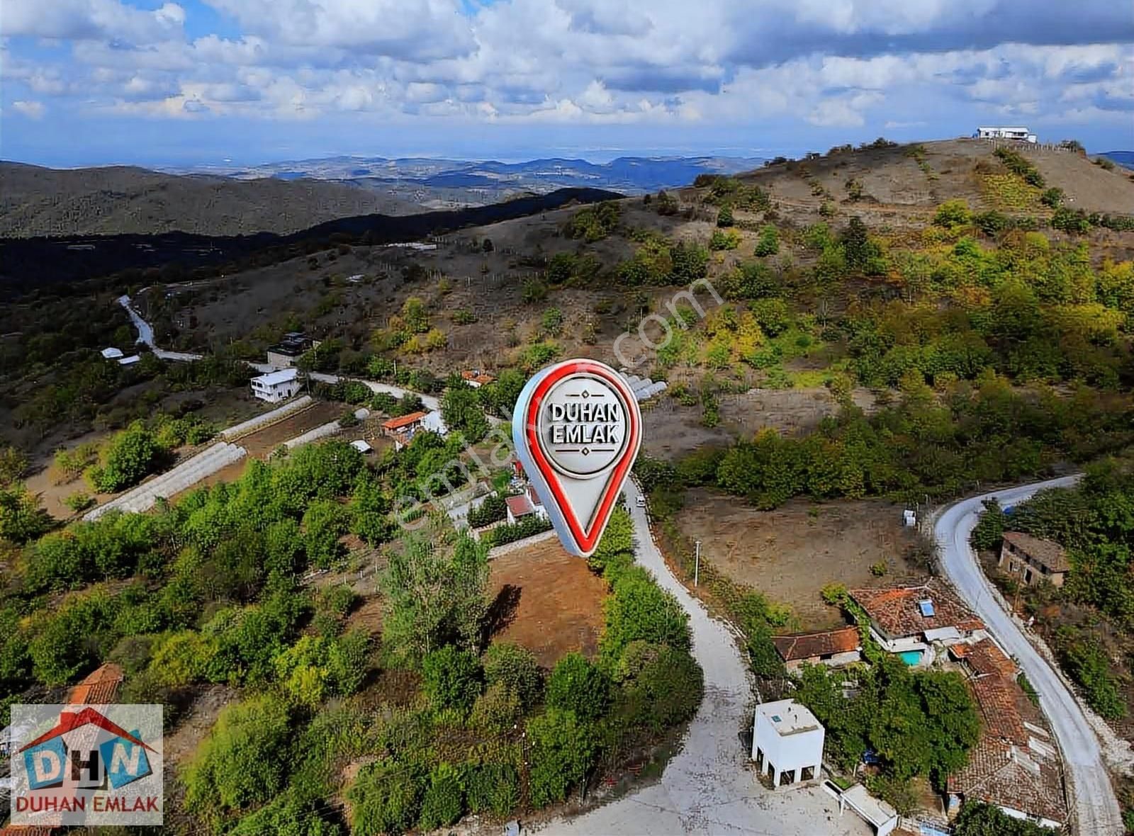 Mahmudiye Köyünde 703m2 Parke Yol Cepheli Arsa - Görsel 12