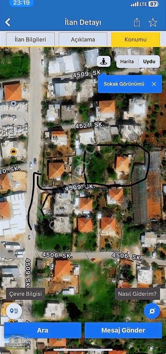 Arken İnşaat İmara Yakın Değerli Konumda Tek Tapu 695m2 Arsa !!! - Görsel 6