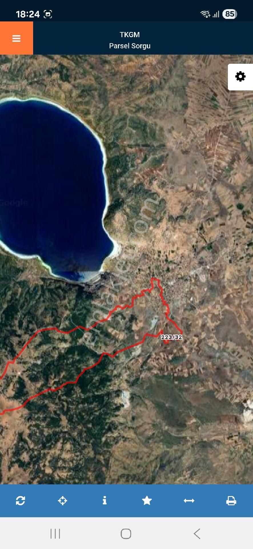 Yeşilova Salda Da Değirmen Köyünde 15 ,000 M2 Arazi - Görsel 4