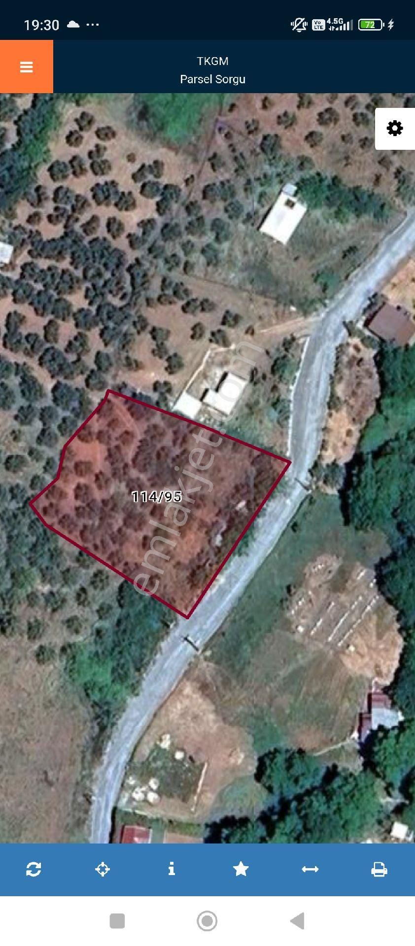 Bursa Mudanya Dereköy Mahallesi Satılık 1.489 Mt2 Zeytinlik - Görsel 2