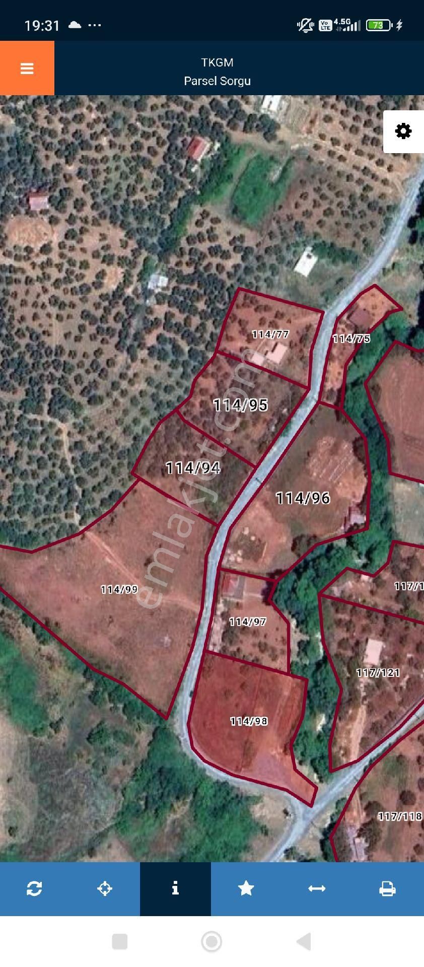 Bursa Mudanya Dereköy Mahallesi Satılık 1.489 Mt2 Zeytinlik - Görsel 3