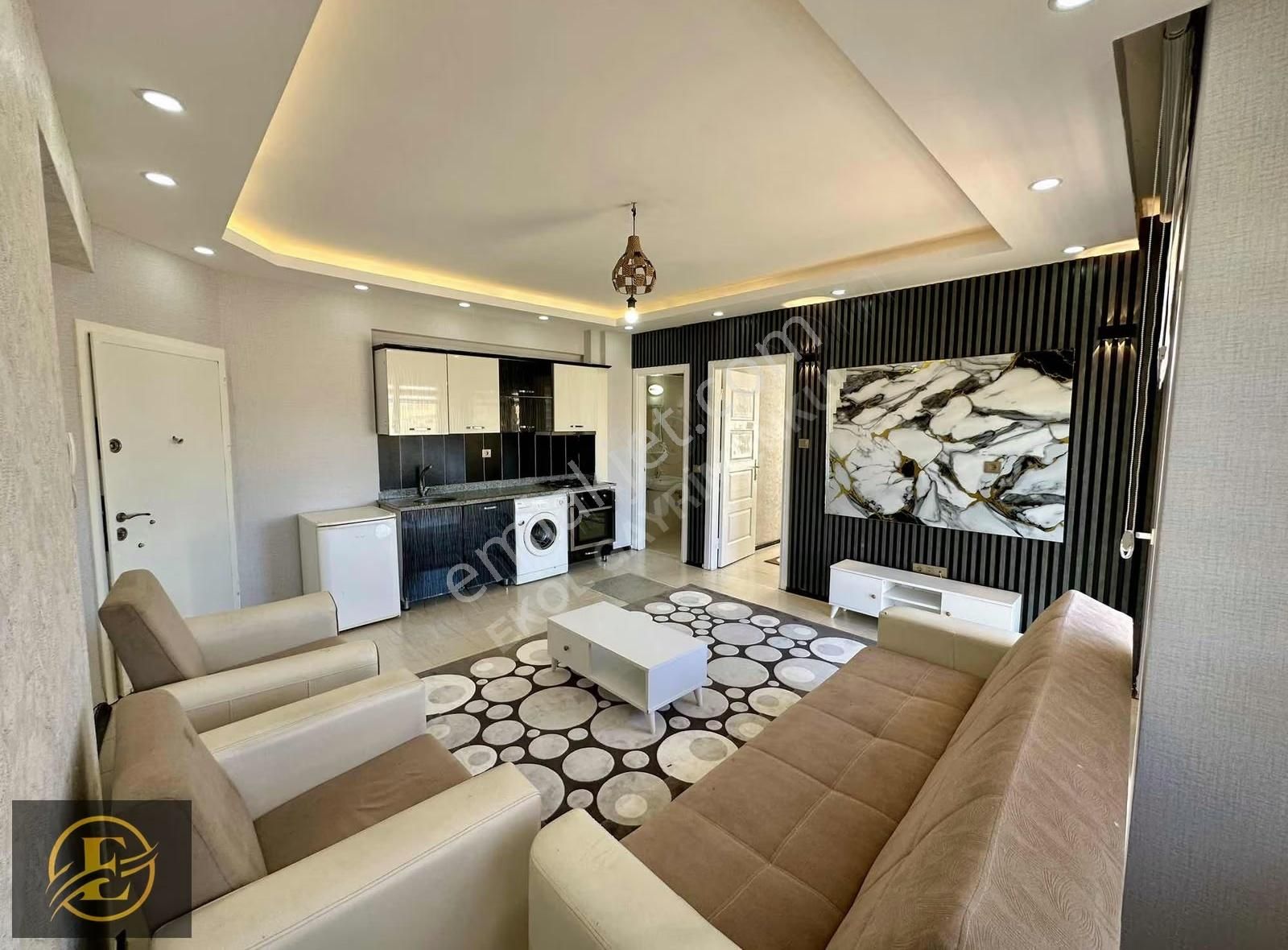 Ekol'den İskanlı Hasarsız 7/24 Güvenlikli Havuzlu Ultra Lüx 1+1