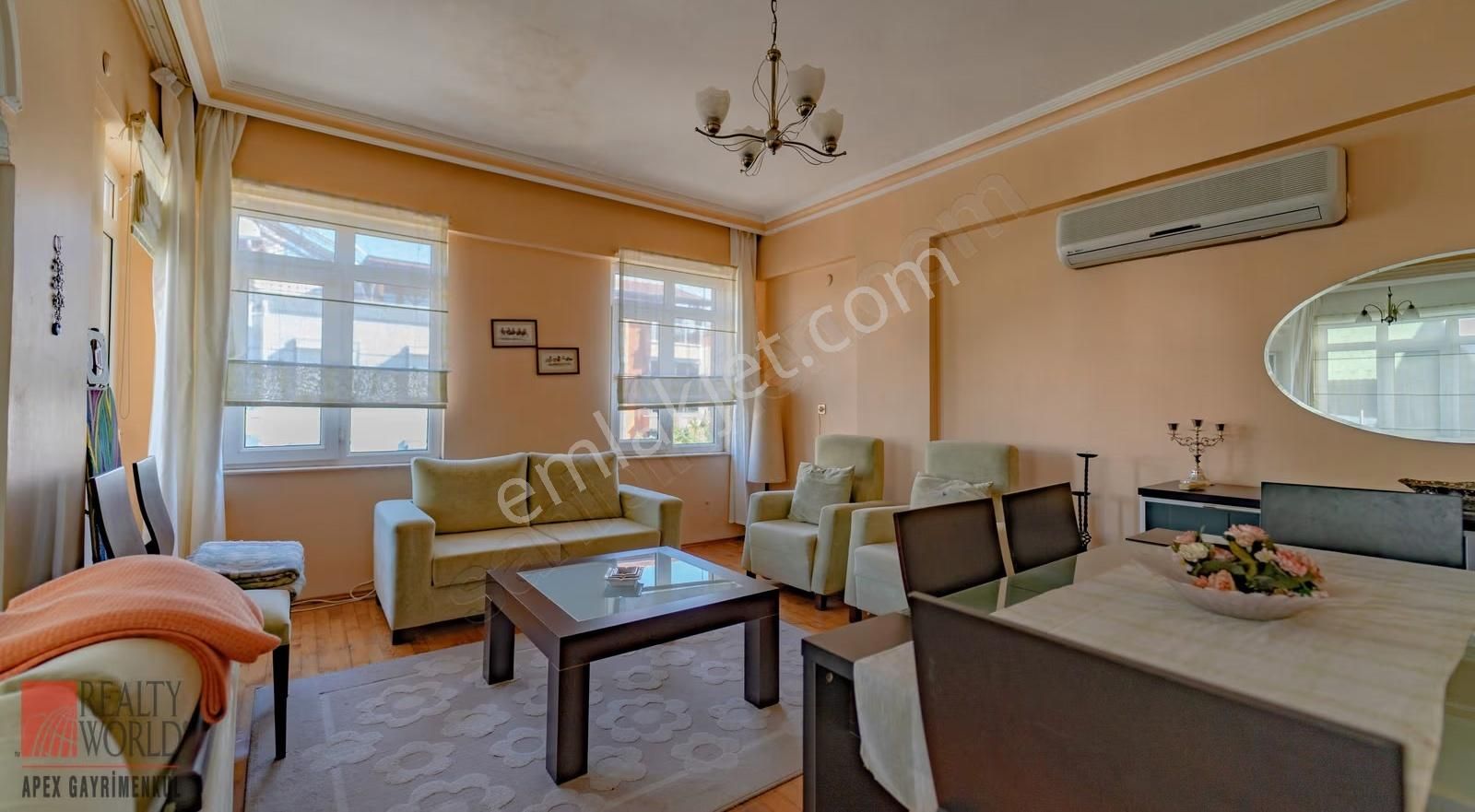 Konyaaltı Gürsu'da Eşyalı Teraslı Geniş 2+1 Dublex Kiralık Daire