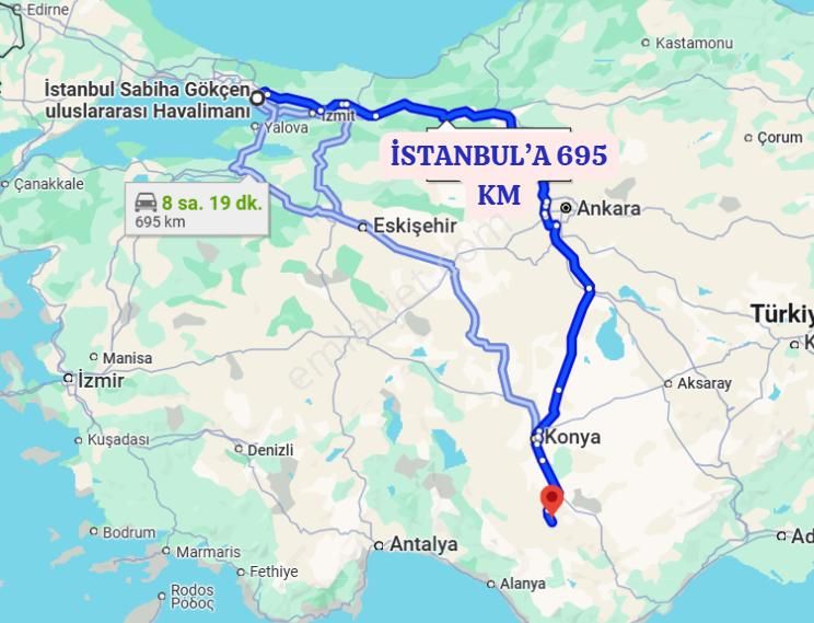 Konya Güneysınır Habiller Mah. 8.643m² Bağ Satılıktır - Görsel 9