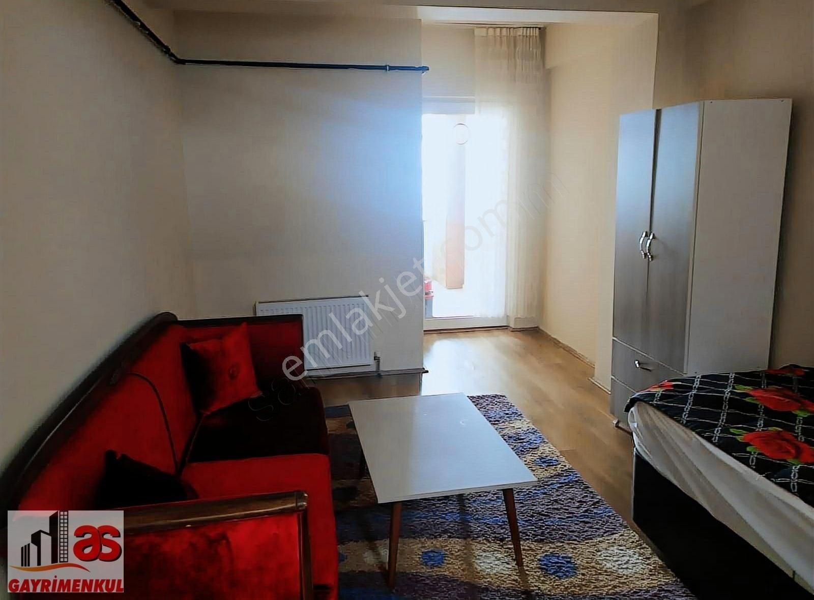 As Emlak'tan Çarşı Merkezde Eşyalı Balkonlu Kombili 1+1 Kiralık - Görsel 6