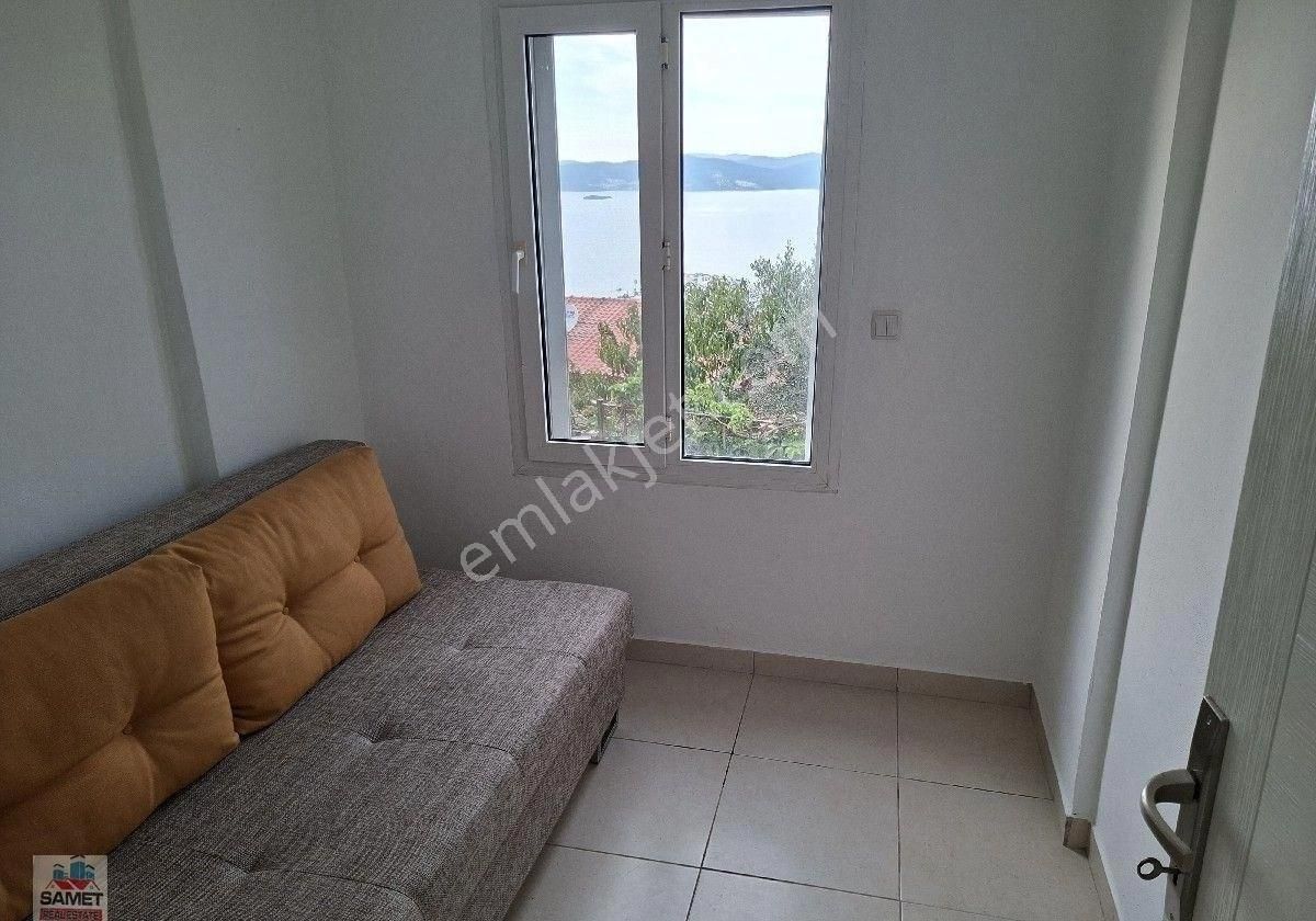 Muğla Milas Güllükte Site İçinde Satılık Full Deniz Manzaralı 3+1 Bahçeli Dubleks - Görsel 6