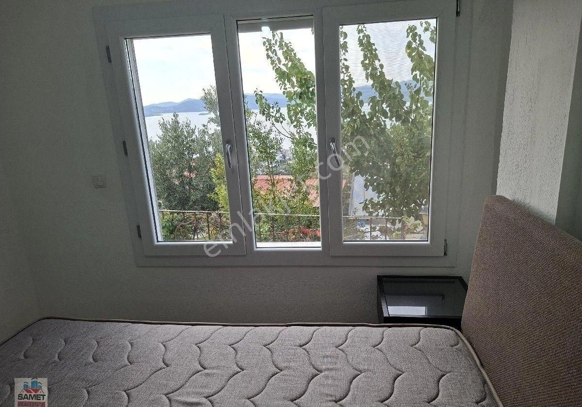 Muğla Milas Güllükte Site İçinde Satılık Full Deniz Manzaralı 3+1 Bahçeli Dubleks - Görsel 13