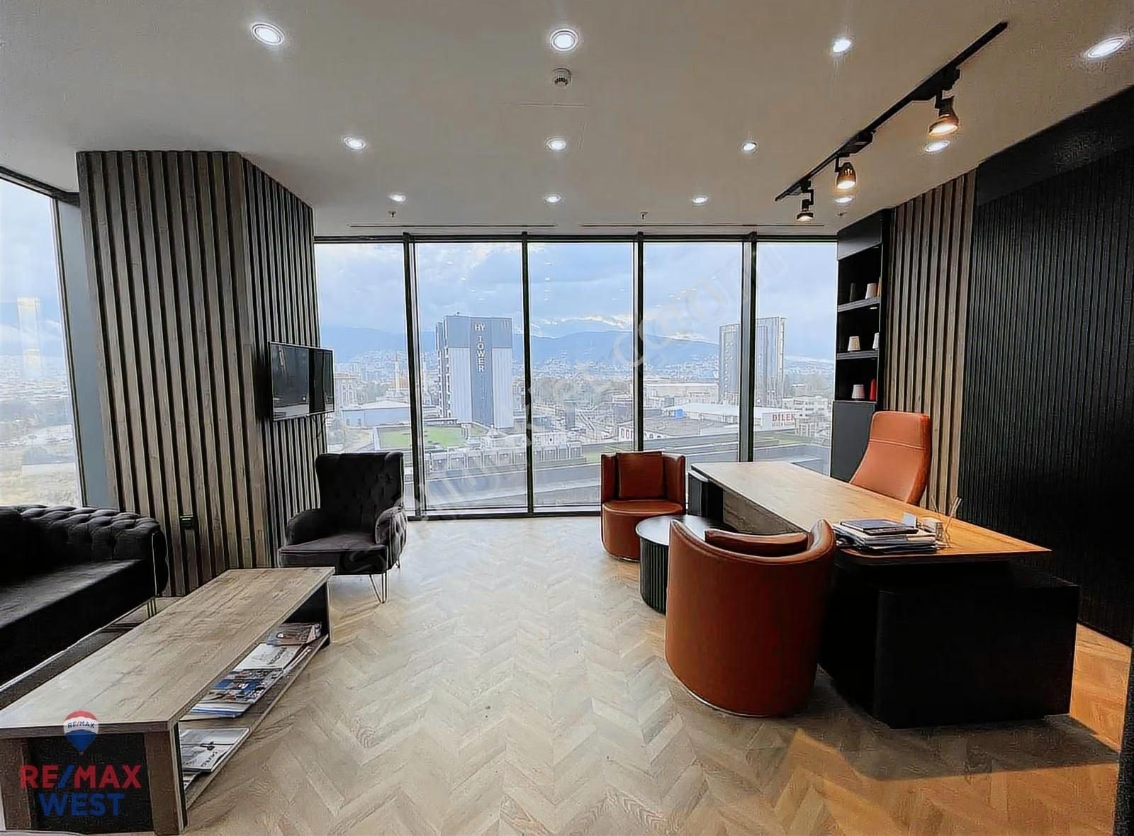 Osmangazi, Sky Tower' Satılık, Taşınmaya Hazır, Eşyalı 1+1 Ofis - Görsel 8