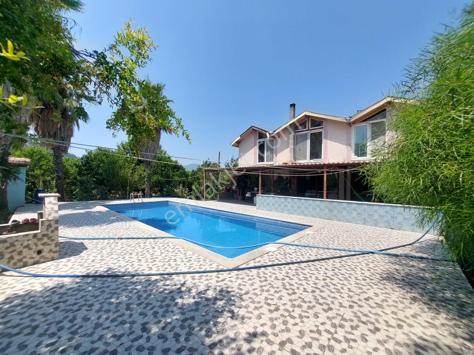 Muğla Ortaca Okçular’da Yüzme Havuzlu, Dağ Ve Doğa Manzaralı Müstakil Ev Satılık - Görsel 2