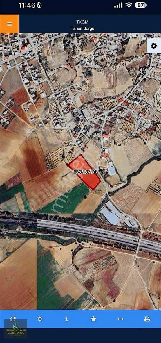 Buruk Cumhuriyet'de Yol Üzeri 2008m2 Satılık Arsa - Görsel 2