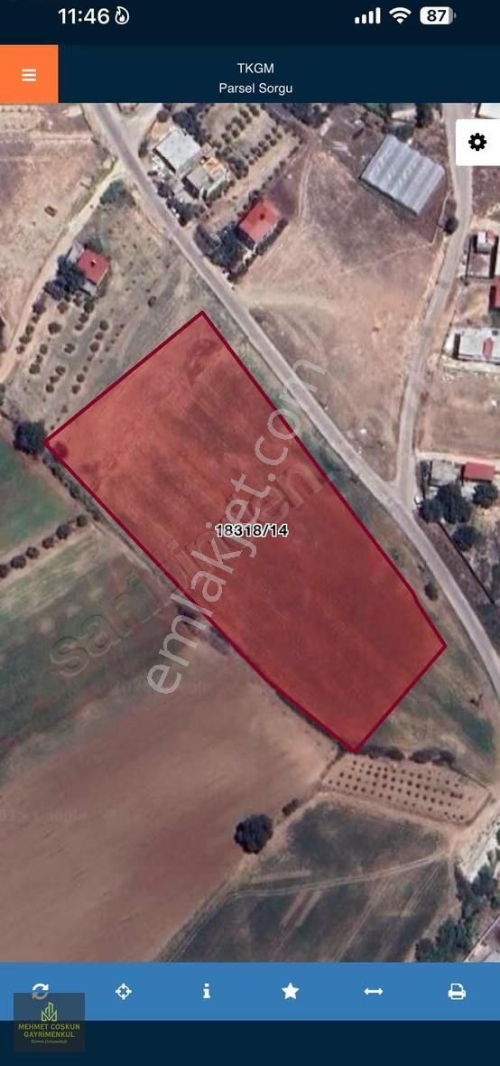 Buruk Cumhuriyet'de Yol Üzeri 2008m2 Satılık Arsa - Görsel 7