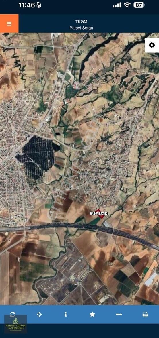 Buruk Cumhuriyet'de Yol Üzeri 2008m2 Satılık Arsa - Görsel 5