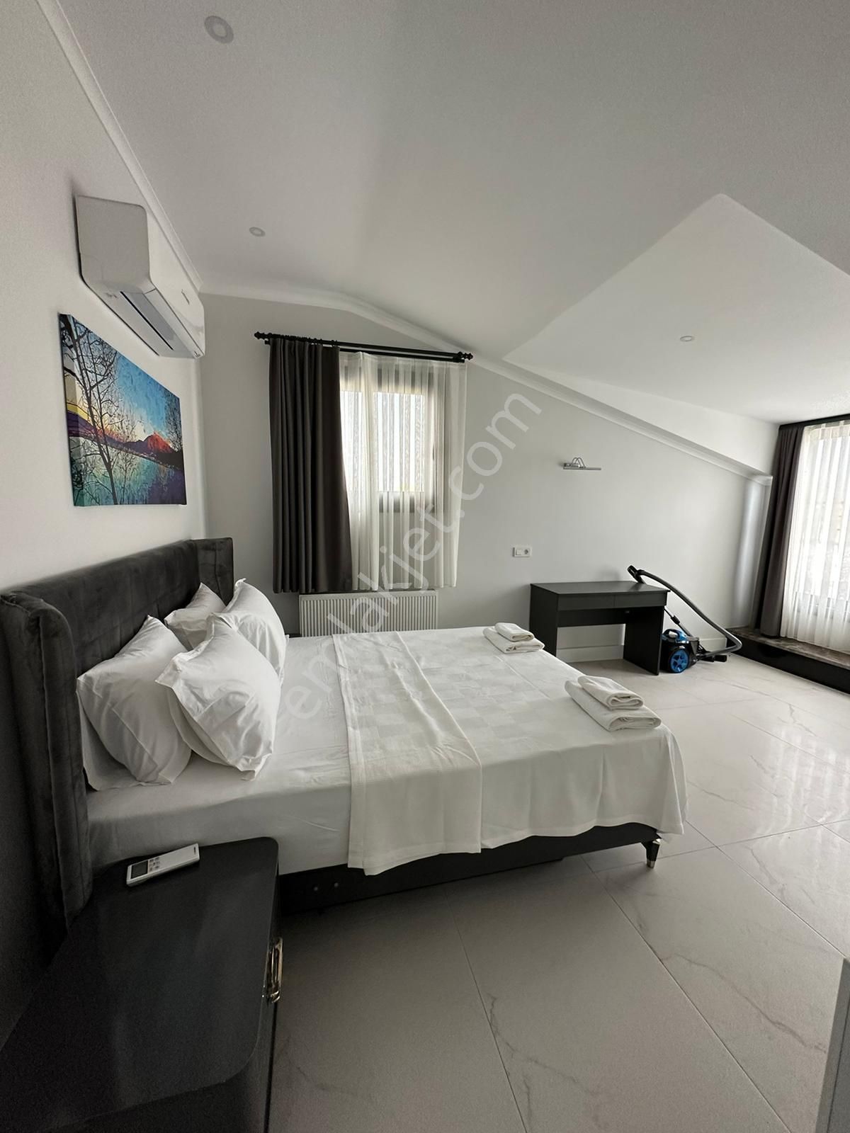 Stop'tan Fethiye'de Denize Yürüme Mesafesinde Havuzlu Dubleks Daire - Görsel 20