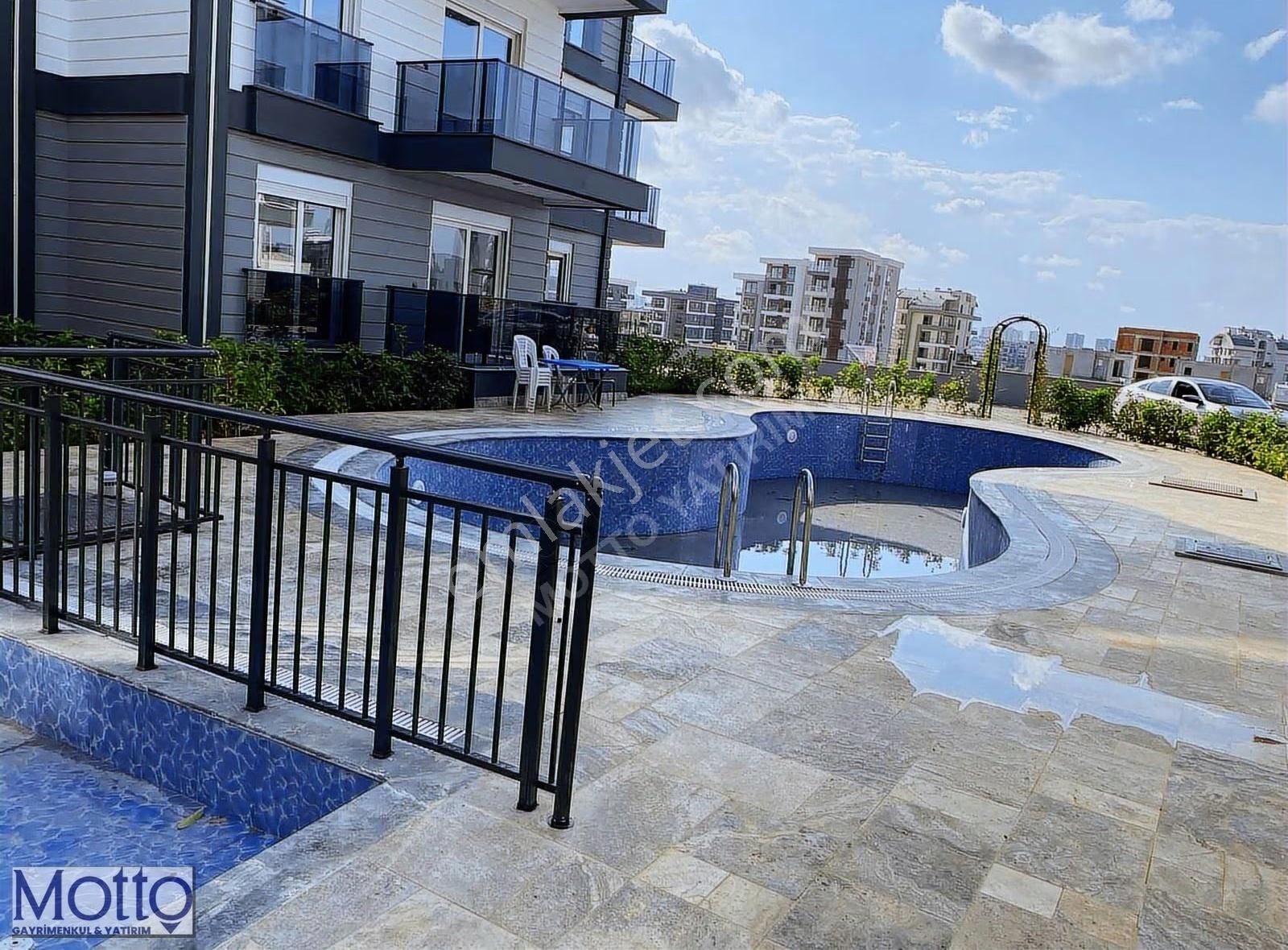 Yerden Isıtmalı Havuz Cepheli Daire - Görsel 6