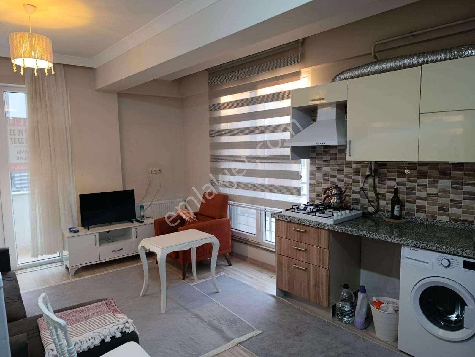 Bandırma Zen Emlaktan Full Eşyalı Fırsat Kiralık 1+ 1 - Görsel 9