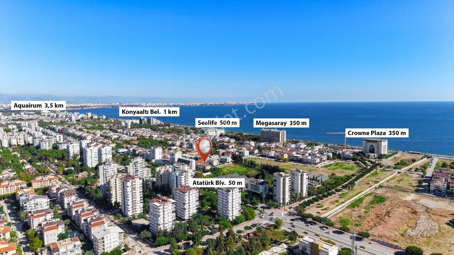 Konyaaltında Denize 400 Mt. Villa Tadında Sitede Ultralüks 4+1 - Görsel 4