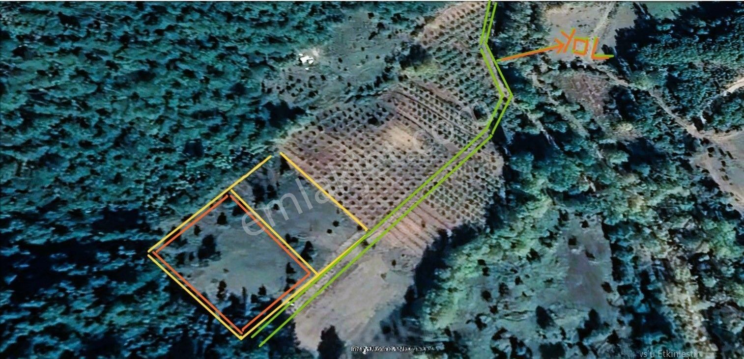 Acil..fiyat Düştü..çanakkale En Uygun Tarla 3894 M2 Araç Takaslı - Görsel 9