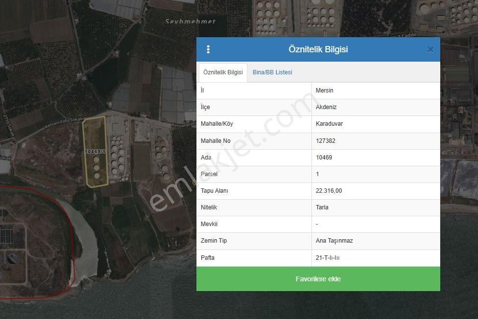 Remax Toros'tan Mersin'de Cazip Petrol Depolama Alanı - Görsel 4