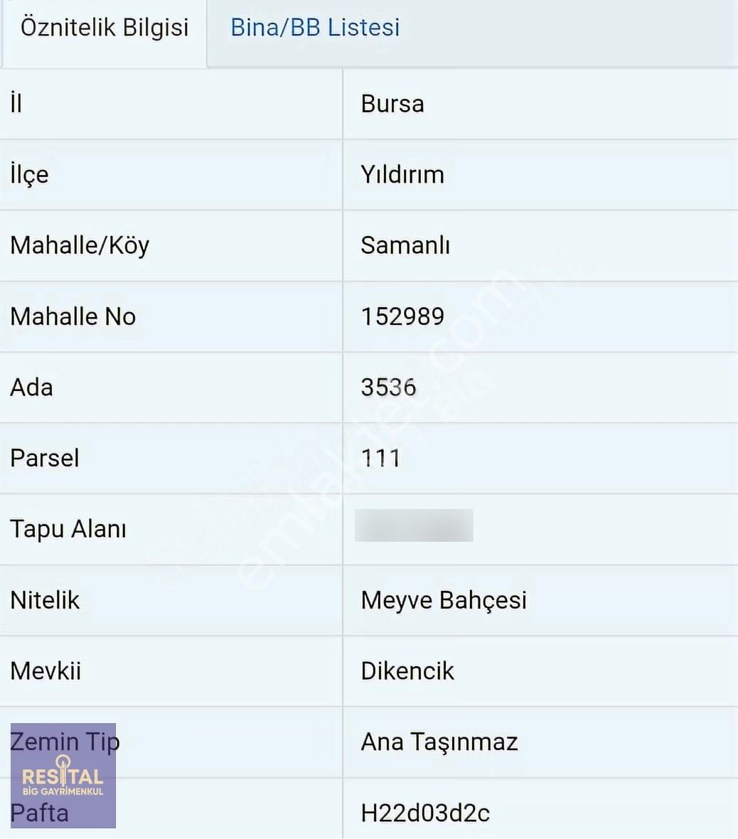 Yıldırım Samanlı'da 50.716 M2 Satılık Meyve Bah. Resital Big'de - Görsel 7