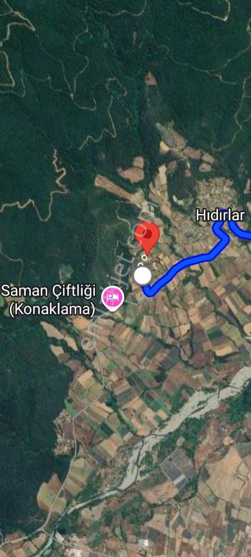 Çanakkale Yenice Hıdırlar Köyünde Doğal Termale Yakın Satılık Tarla - Görsel 18