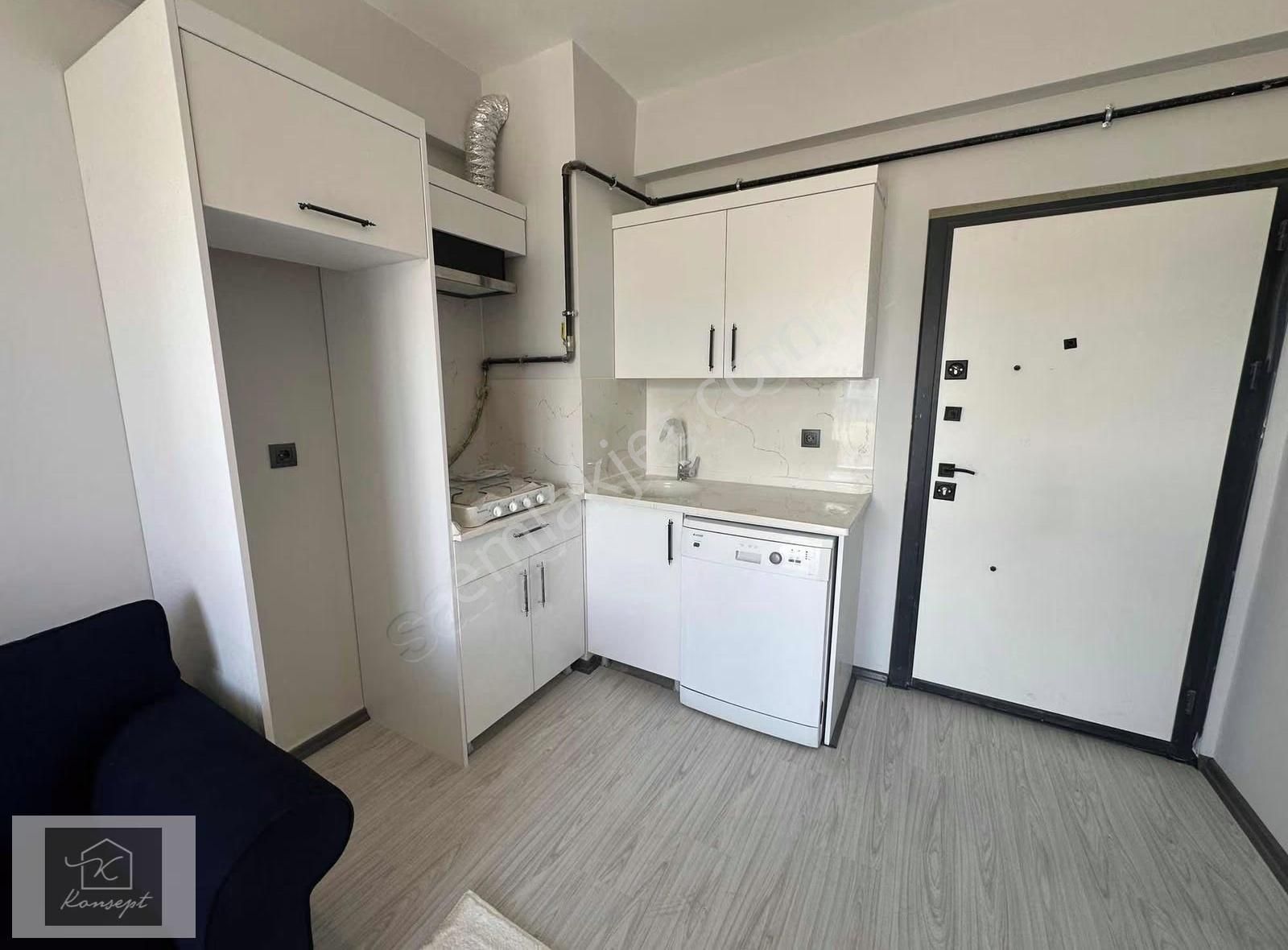 Yeni Metro Karşısı Site İçi Ara Kat Sıfır Eşyalı 1+1 - Görsel 9