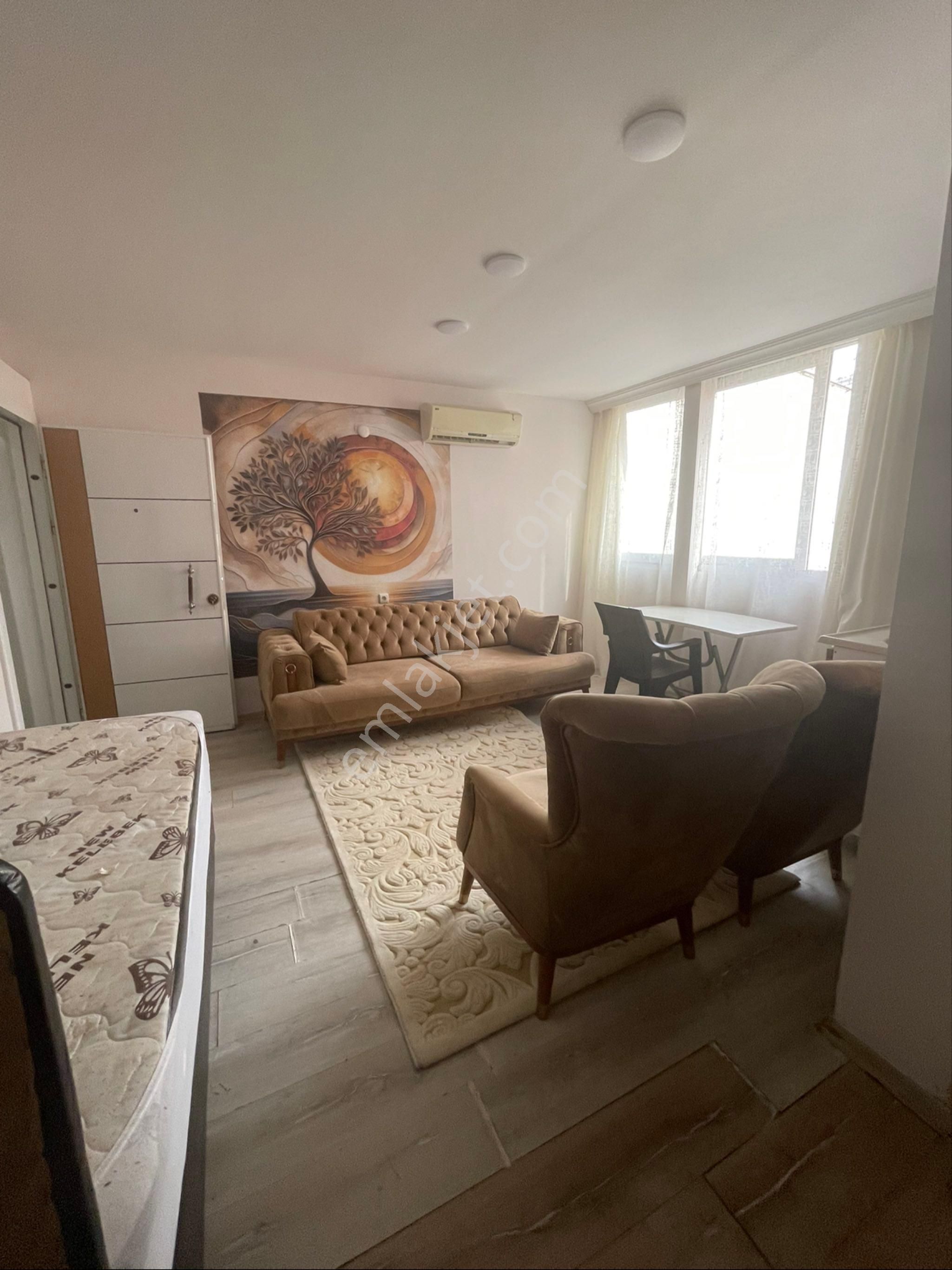 Barajyolunda 1+0 Geniş Eşyalı Daire - Görsel 5