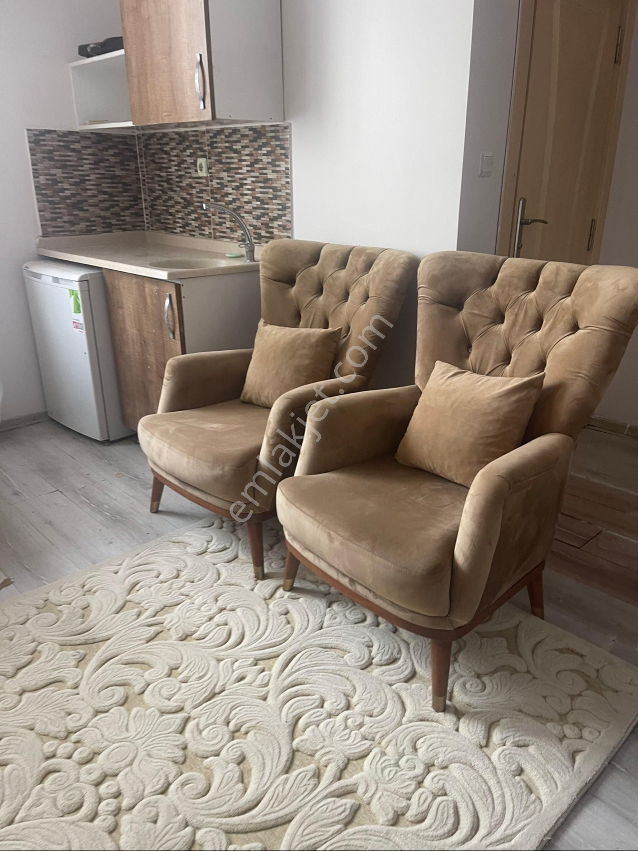 Barajyolunda 1+0 Geniş Eşyalı Daire - Görsel 2