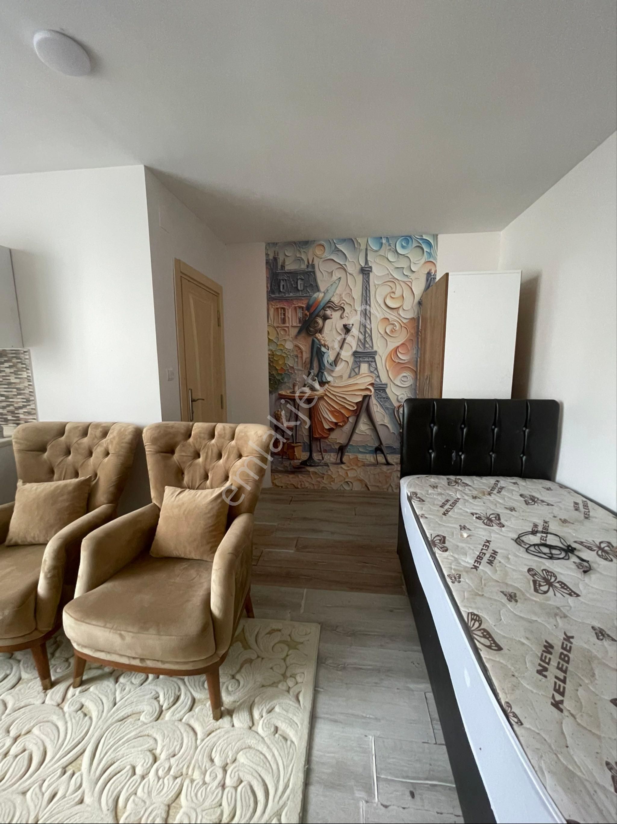 Barajyolunda 1+0 Geniş Eşyalı Daire - Görsel 4