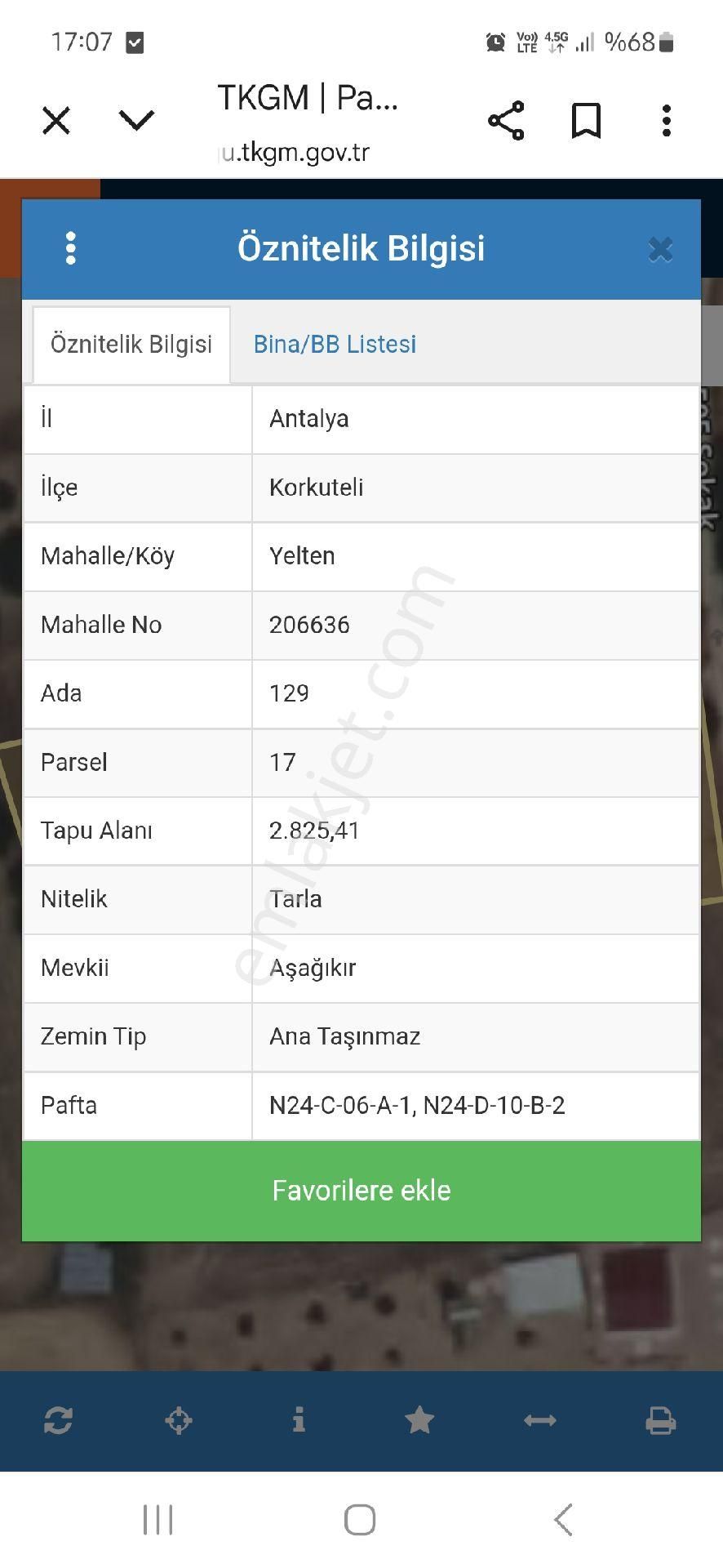 Antalya Korkuteli Yelten Satılık - Görsel 3