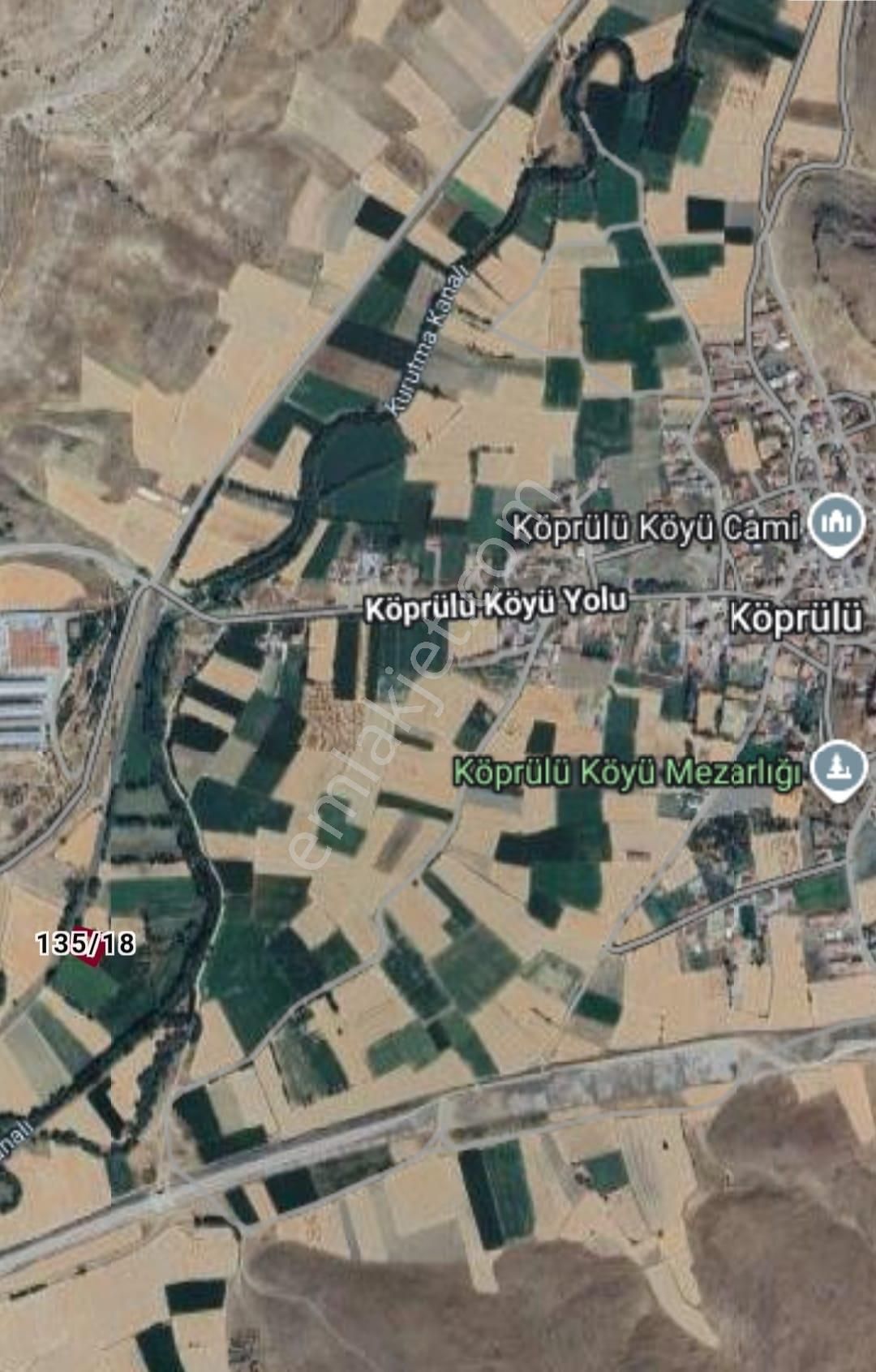 Afyon Ram Gayrimenkulden Köprülü Köyünde 1775 M2 Satılık Tarla - Görsel 4