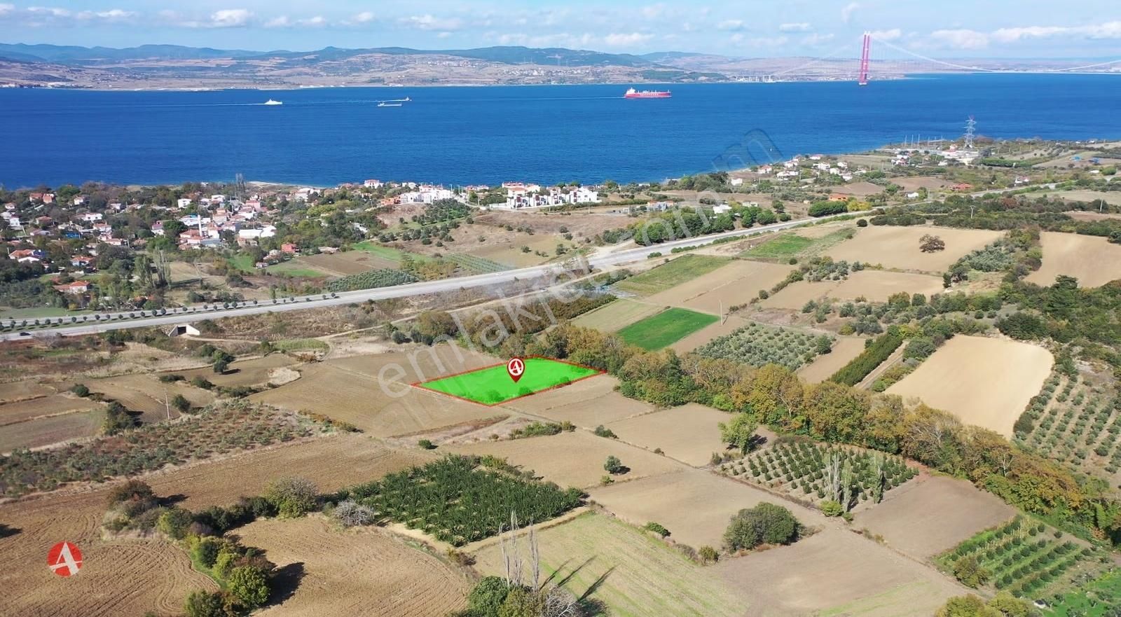 Çanakkale, Lapseki, Suluca, Yola Yakın,2.800 M2 Yatırımlık Arazi - Görsel 7