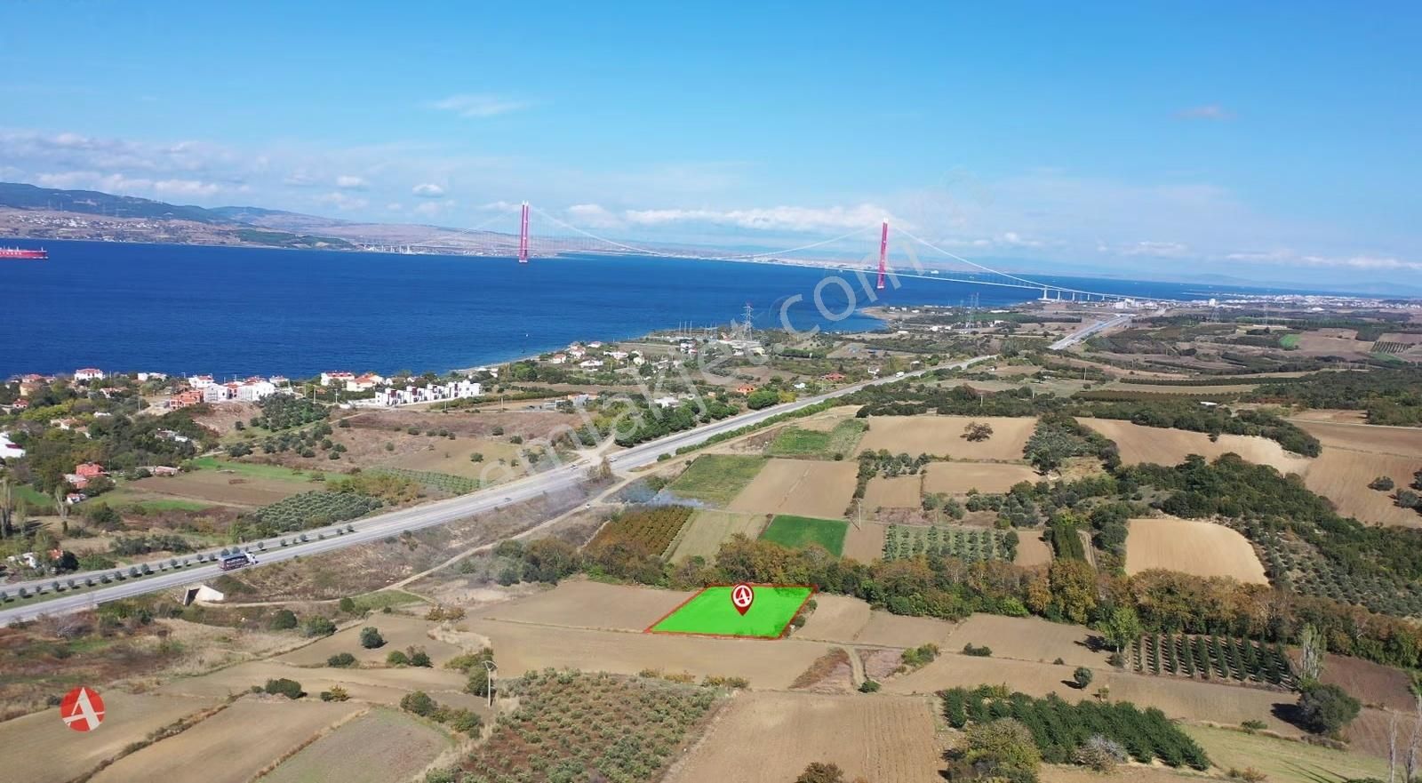 Çanakkale, Lapseki, Suluca, Yola Yakın,2.800 M2 Yatırımlık Arazi - Görsel 6