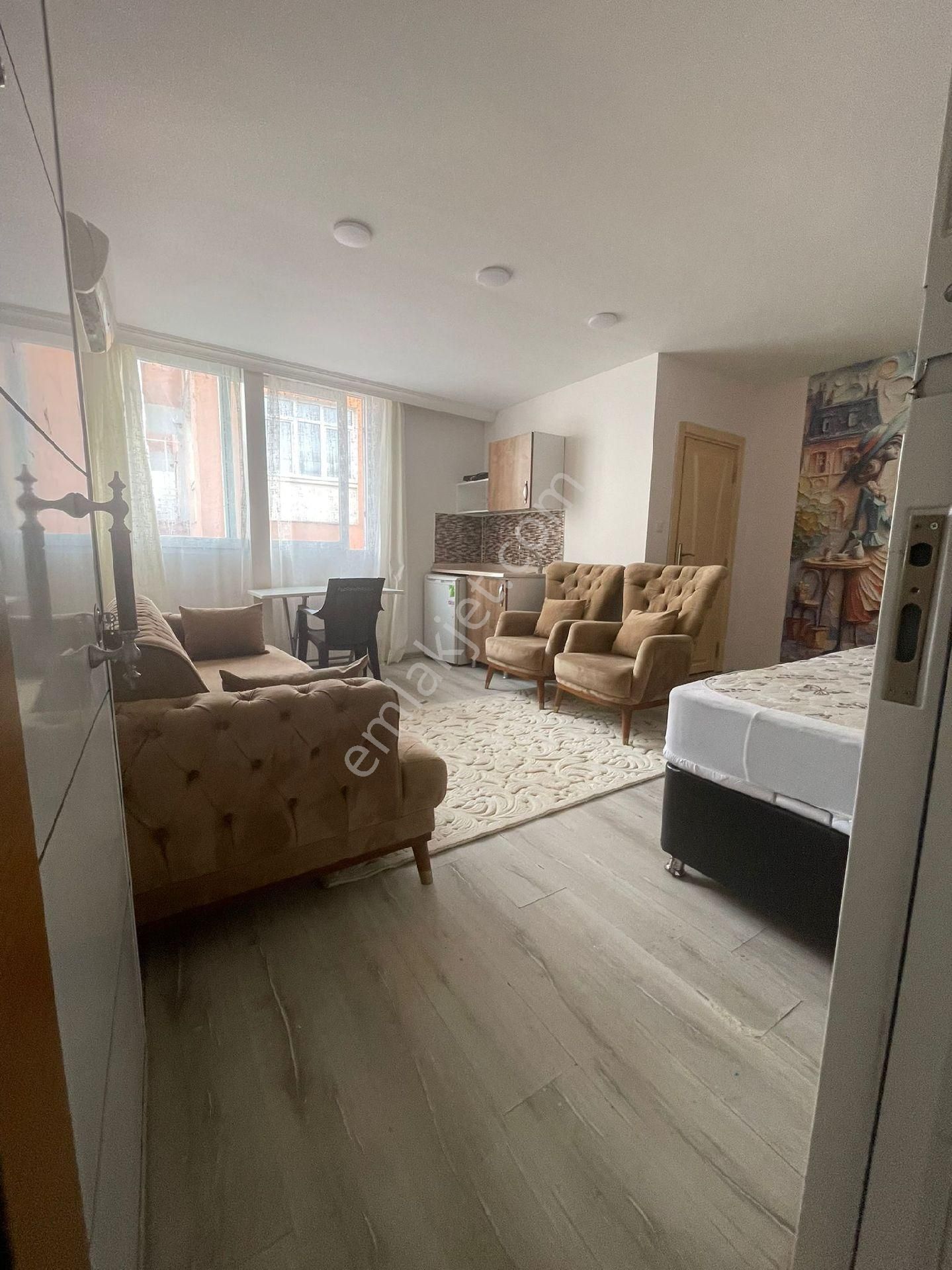 Baraj Yolunda 1+0 Geniş Eşyalı Kiralık Daire - Görsel 3