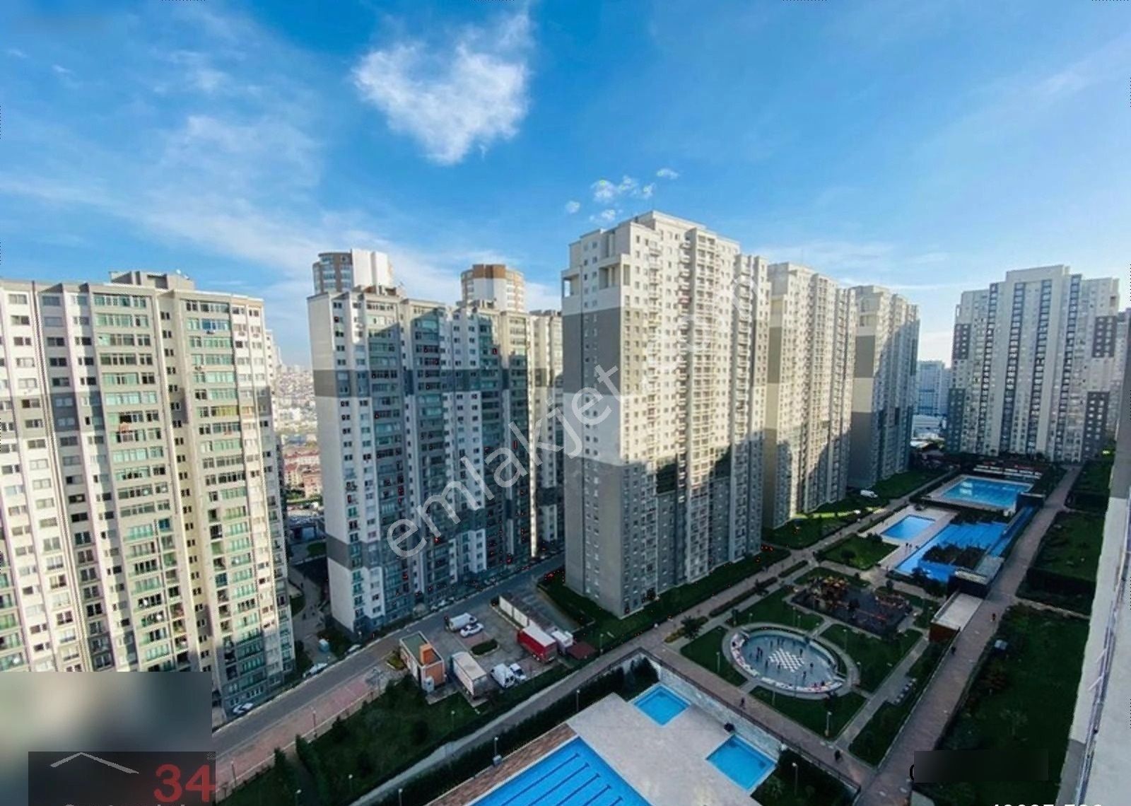 İnnovia 3 Satılık 2+1 Teraslı Havuz Cphe Boş Oturuma Hazır Daire - Görsel 28