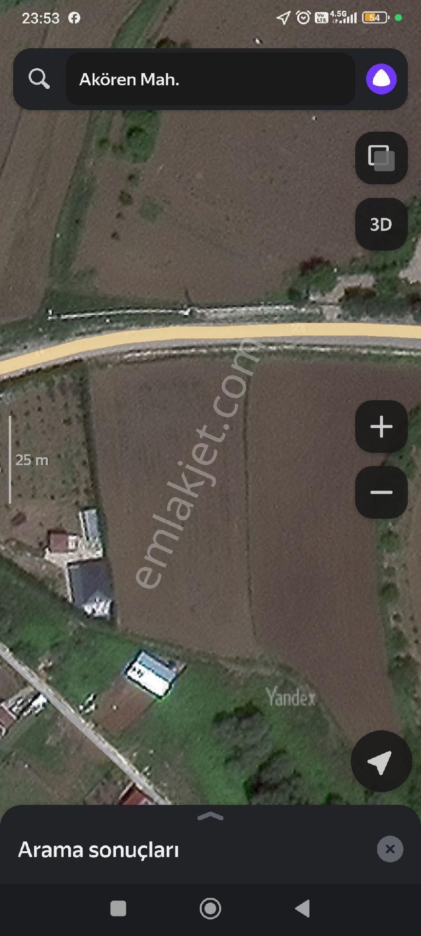 Silivri Akören Sahibinden Satılık 350mt2 Asfalta Sıfır Cephe Elektrik Direği Yanında - Görsel 2