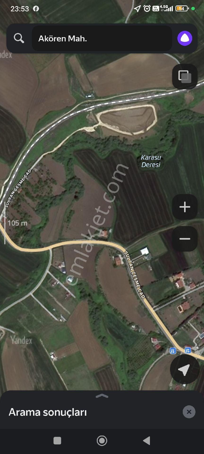 Silivri Akören Sahibinden Satılık 350mt2 Asfalta Sıfır Cephe Elektrik Direği Yanında - Görsel 3