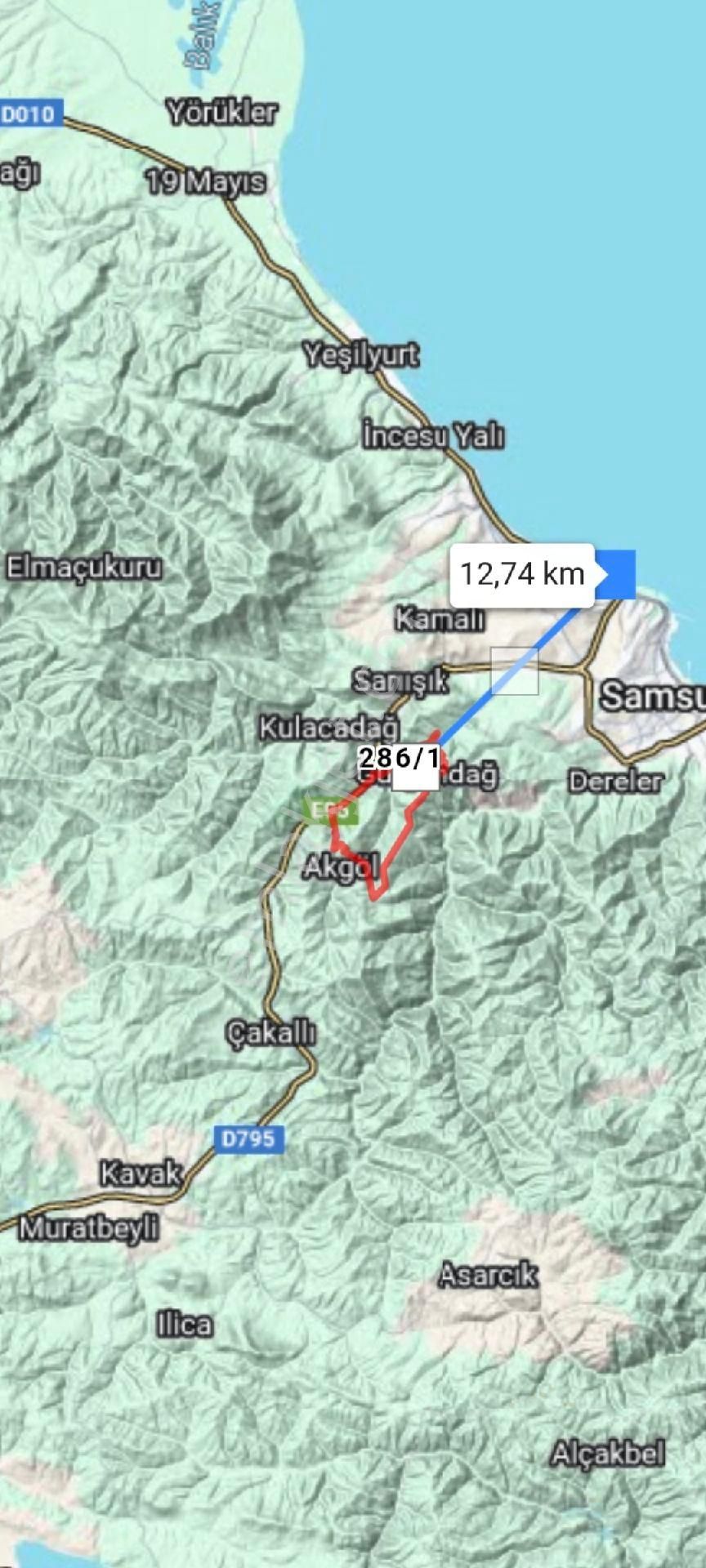 Ali Erişgin'den Satılık Tarla İlkadım Gürgendağı Mah'de 2243 M2 - Görsel 7