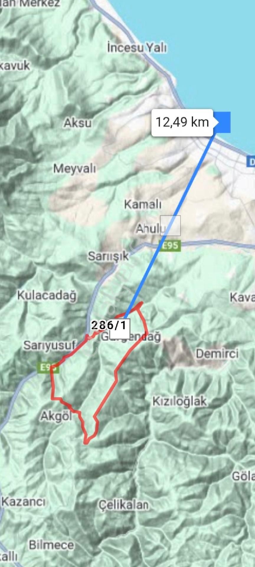 Ali Erişgin'den Satılık Tarla İlkadım Gürgendağı Mah'de 2243 M2 - Görsel 15