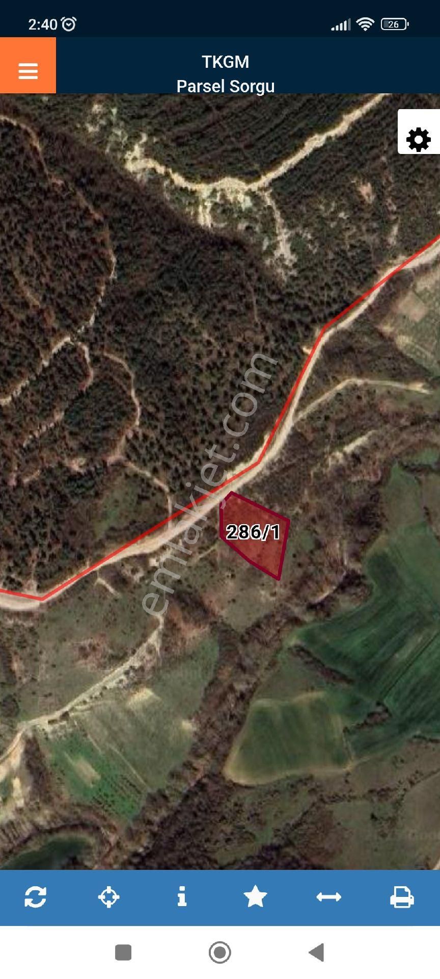 Ali Erişgin'den Satılık Tarla İlkadım Gürgendağı Mah'de 2243 M2 - Görsel 3