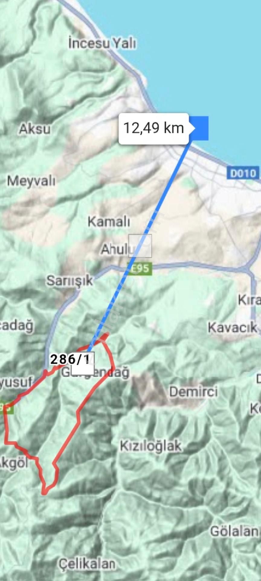 Ali Erişgin'den Satılık Tarla İlkadım Gürgendağı Mah'de 2243 M2 - Görsel 9